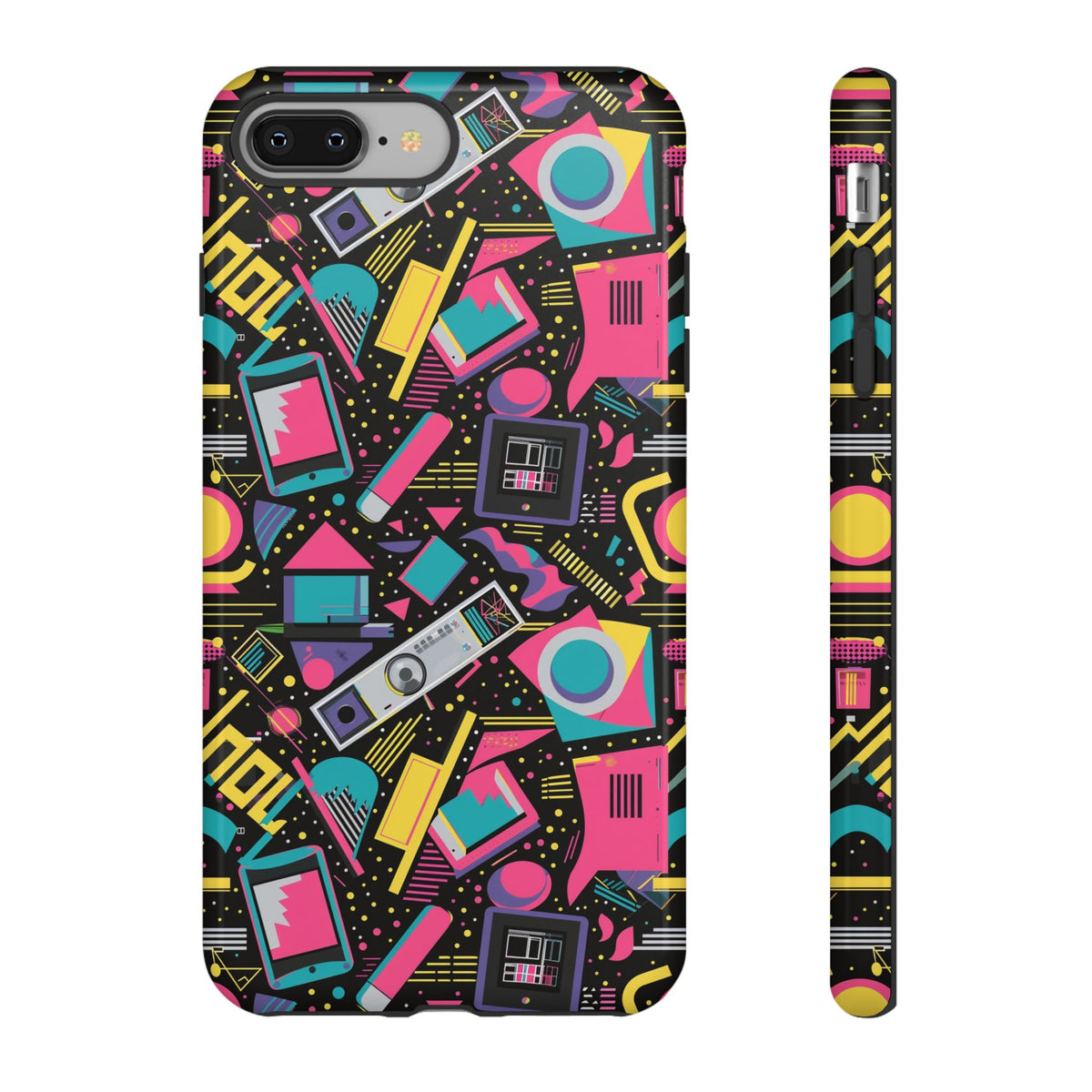 Retro 80s Seamless Phone Case – Vintage Style Meets Modern Protection 192