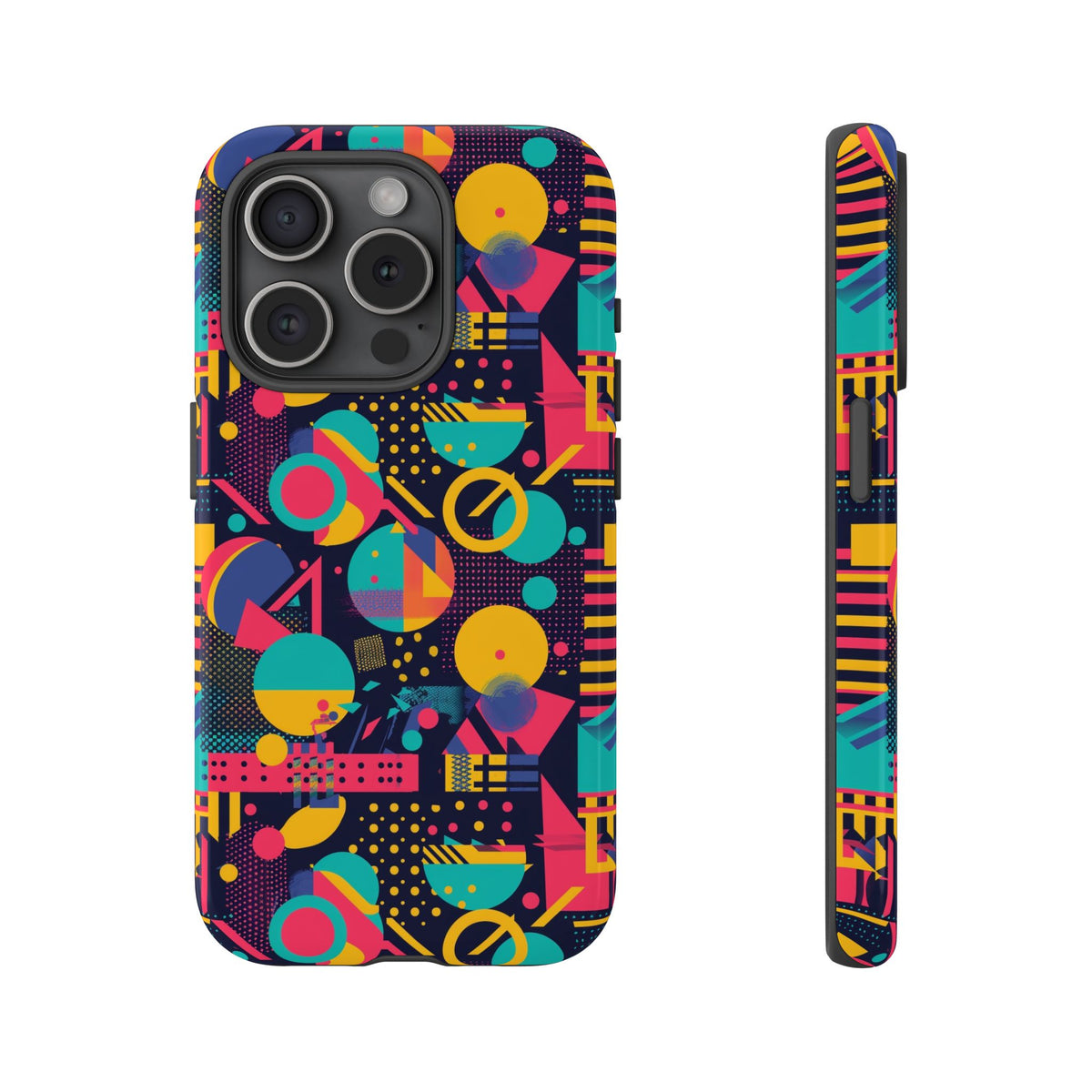 Retro 80s Seamless Phone Case – Vintage Style Meets Modern Protection 165