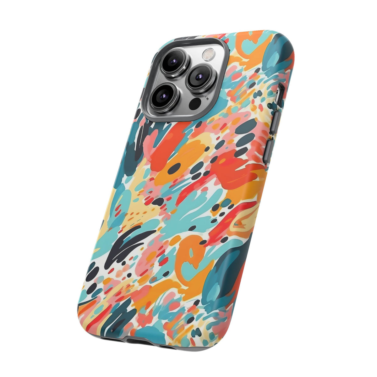 Abstract Painting Design Phone Case – Modern Art-Inspired Phone Cover 7