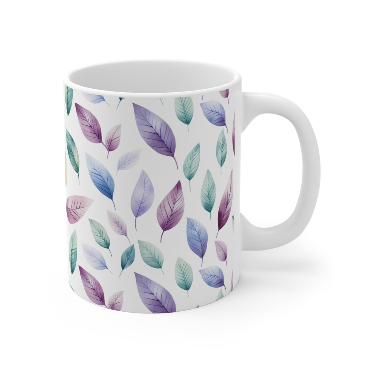 Various Watercolor Design All Over Coffee Mug – Unique Artistic Ceramic Coffee Cup 430