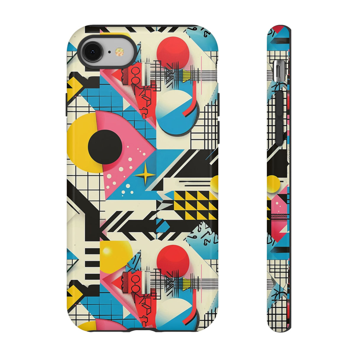 Retro 80s Seamless Phone Case – Vintage Style Meets Modern Protection 6