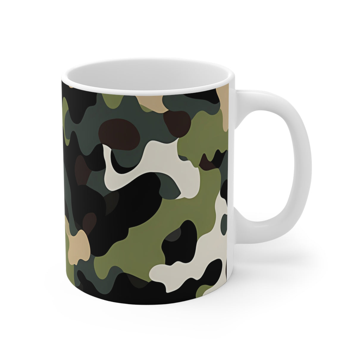 All-Over Camouflage Pattern Coffee Mug 404