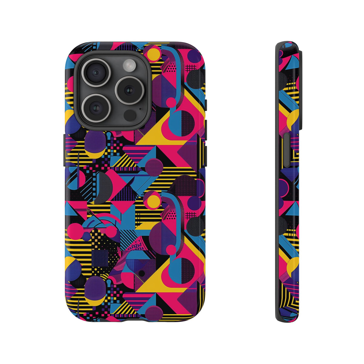 Retro 80s Seamless Phone Case – Vintage Style Meets Modern Protection 085