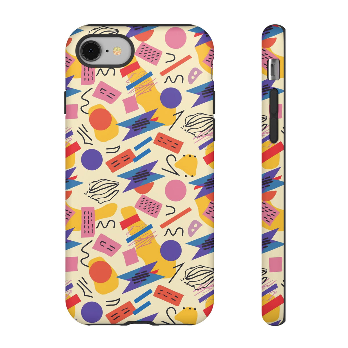 90s Themed Seamless Pattern Phone Case – Embrace Retro Style and Protection 270