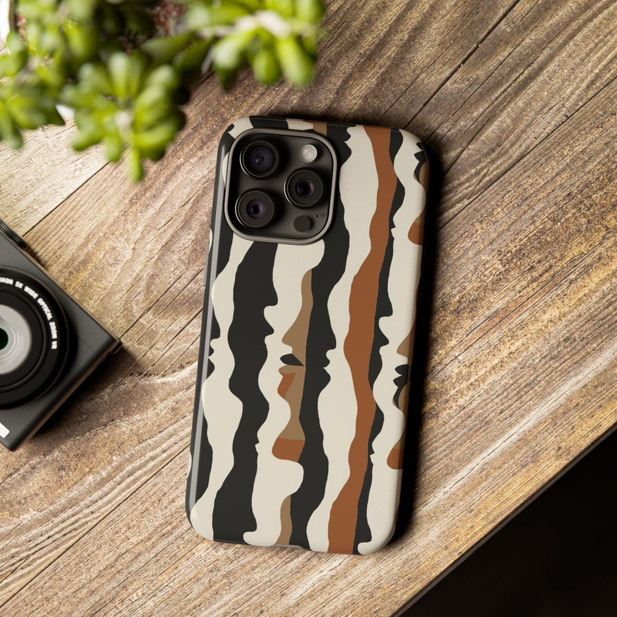 Stylish African Pattern Phone Case – Unique and Vibrant Protection 158