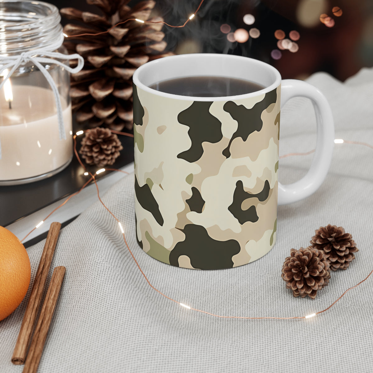 All-Over Camouflage Pattern Coffee Mug 373