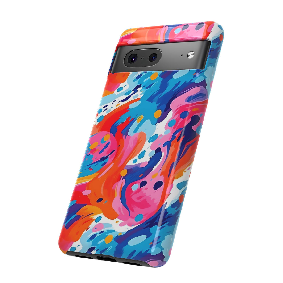 Abstract Painting Design Phone Case – Modern Art-Inspired Phone Cover 4