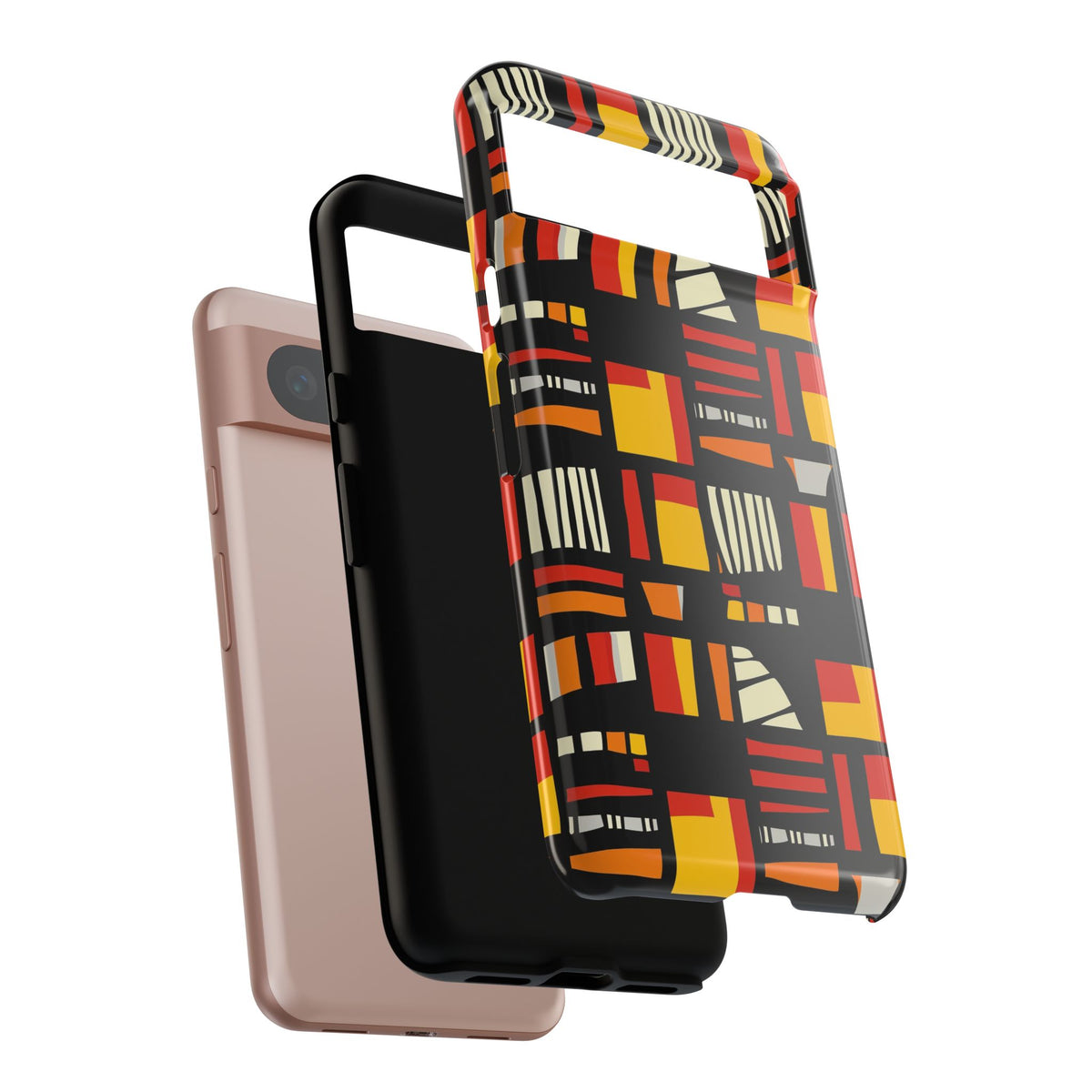 Stylish African Pattern Phone Case – Unique and Vibrant Protection 099