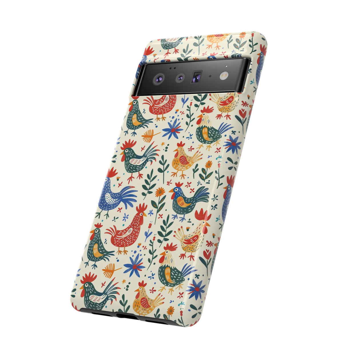 Birds Seamless Pattern Phone Case – Elegant and Timeless Avian Design 8