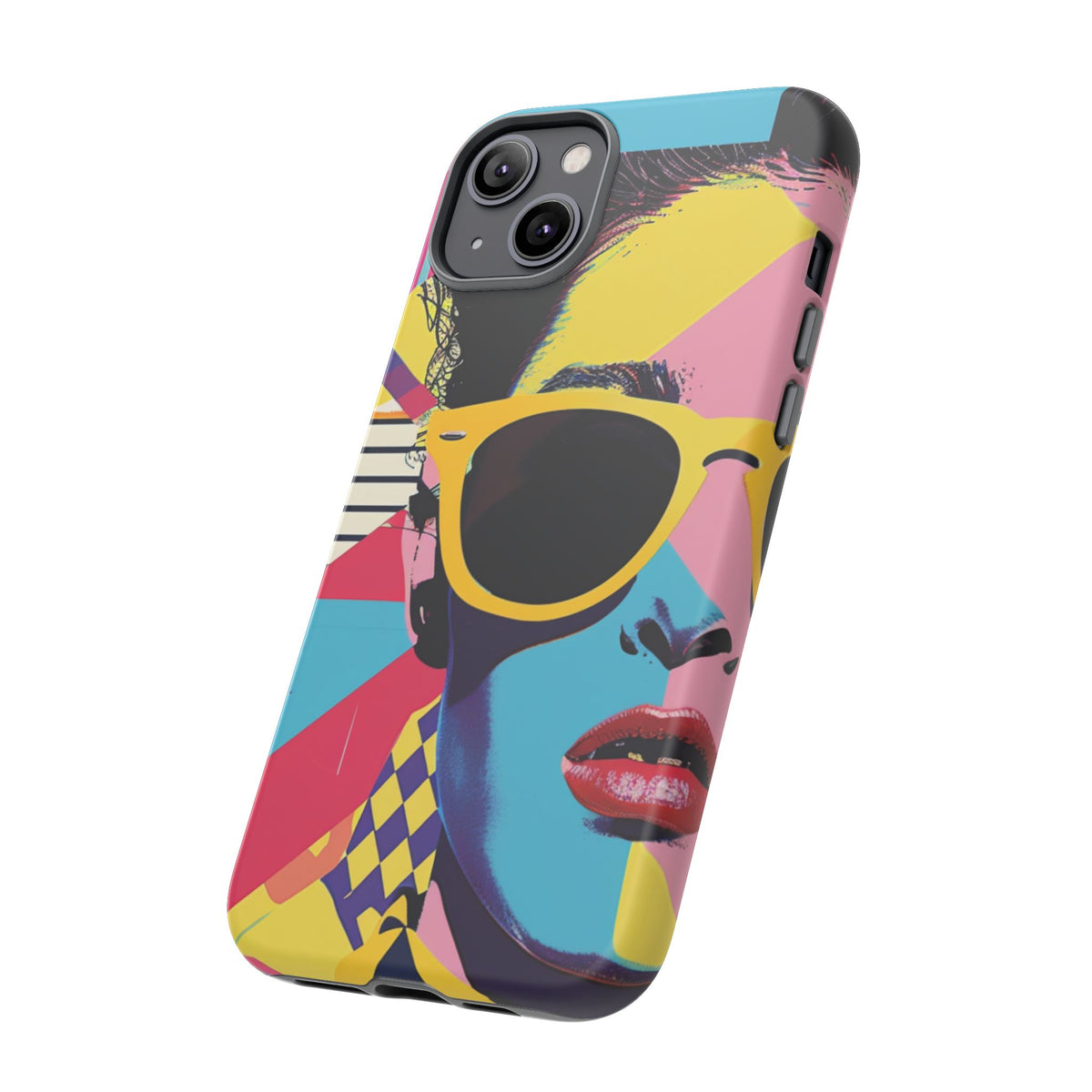 Retro 80s Seamless Phone Case – Vintage Style Meets Modern Protection 7