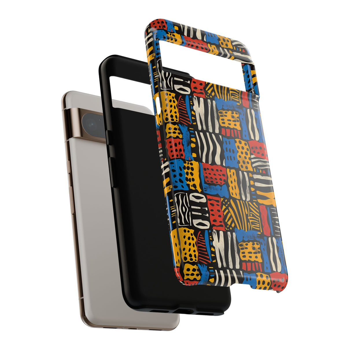 Stylish African Pattern Phone Case – Unique and Vibrant Protection 179