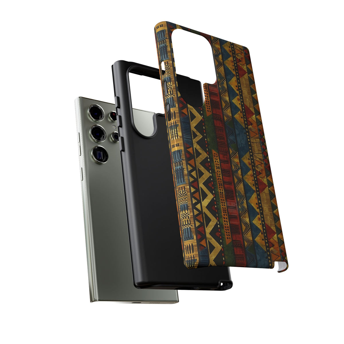 Stylish African Pattern Phone Case – Unique and Vibrant Protection 166