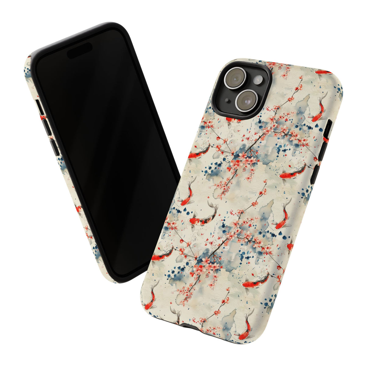 Japanese Pattern Phone Case – Elegant & Timeless Design for Your Phone 073