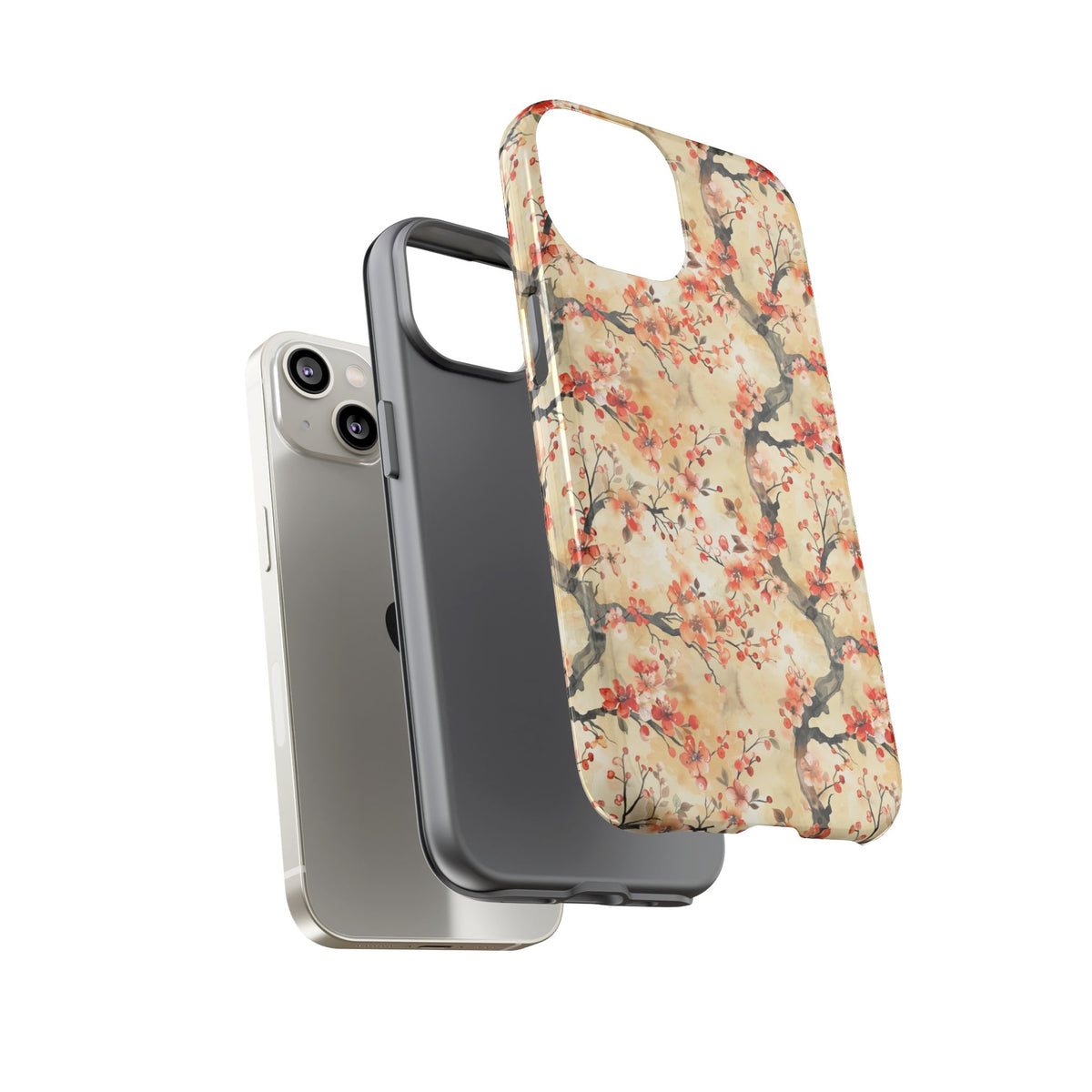 Japanese Pattern Phone Case – Elegant & Timeless Design for Your Phone 007