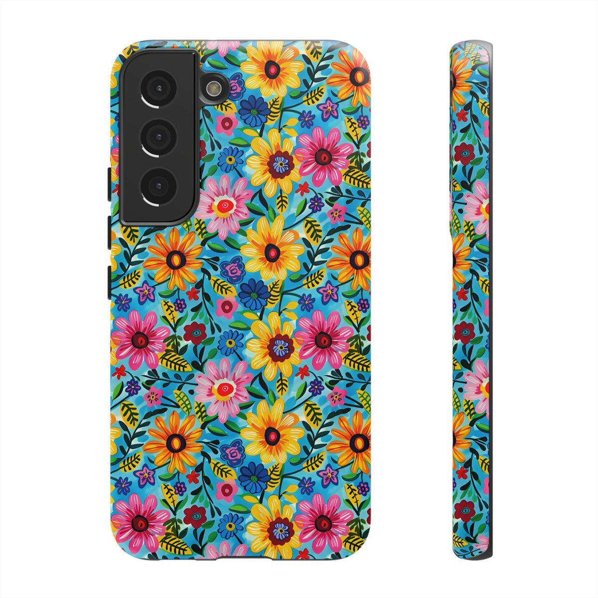 Frida Kahlo's Flower Phone Case – Artistic Elegance for Your Phone 9