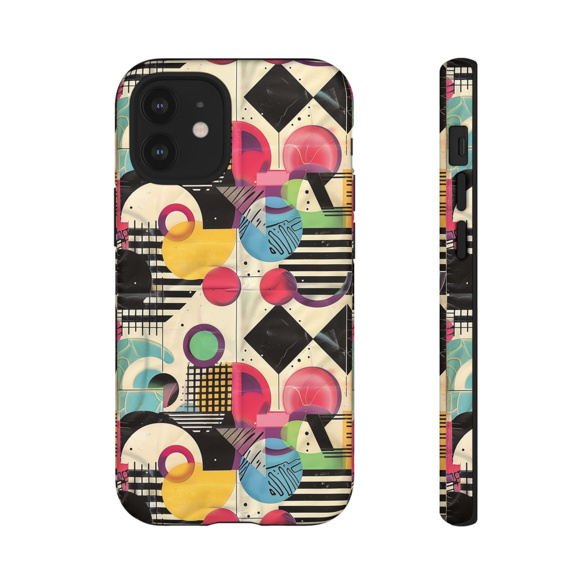 Retro 80s Seamless Phone Case – Vintage Style Meets Modern Protection 164