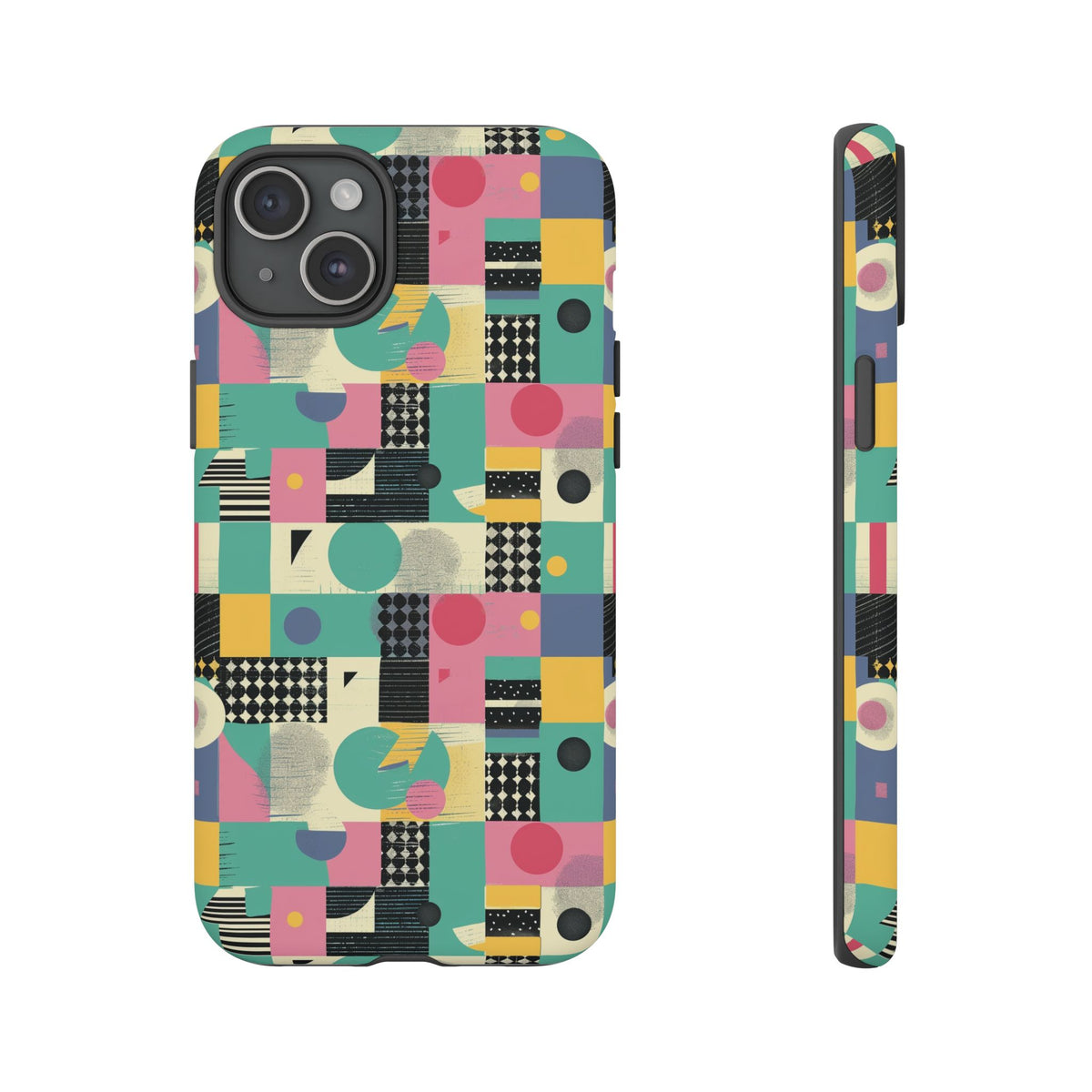 Retro 80s Seamless Phone Case – Vintage Style Meets Modern Protection 289