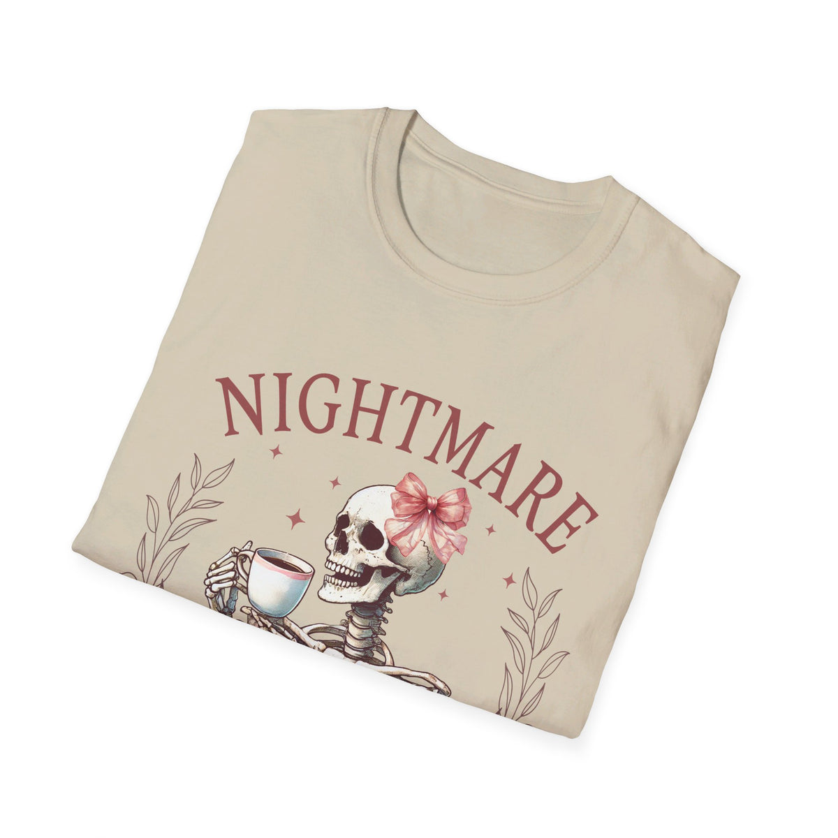 Nightmare Before Coffee Unisex Softstyle T-Shirt