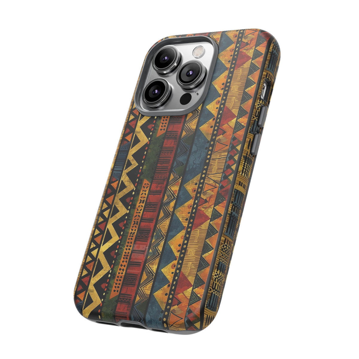 Stylish African Pattern Phone Case – Unique and Vibrant Protection 166