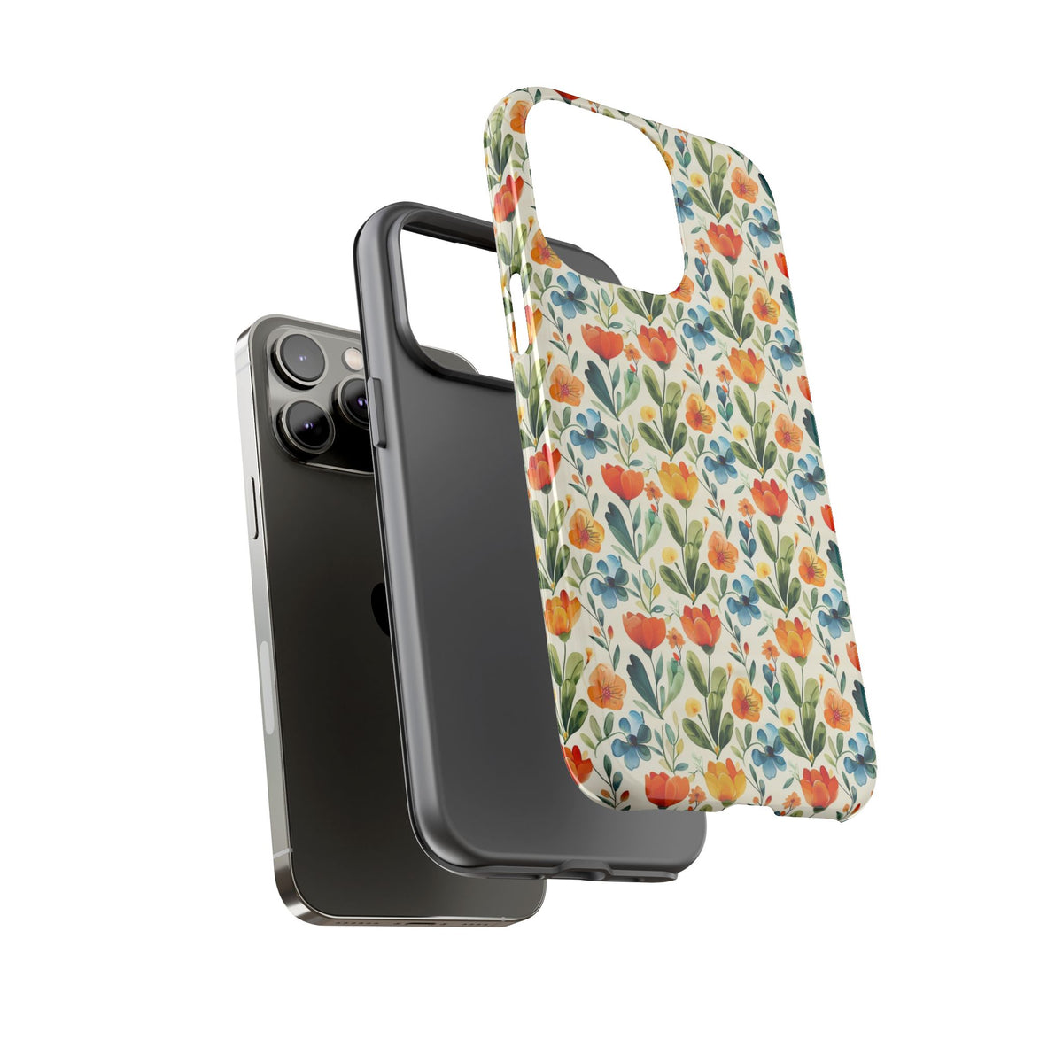 Spring Pattern Phone Case – Fresh & Vibrant Design for Your Phone 398