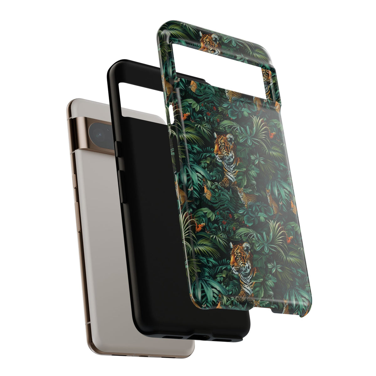 Jungle Pattern Phone Case – Exotic & Lush Design for Your Phone 326