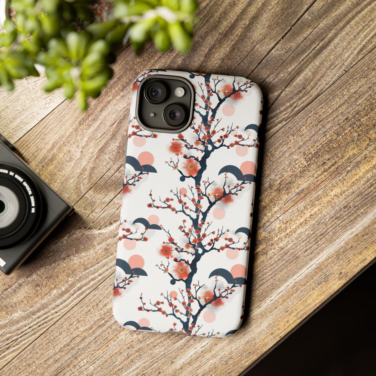 Japanese Pattern Phone Case – Elegant & Timeless Design for Your Phone 029