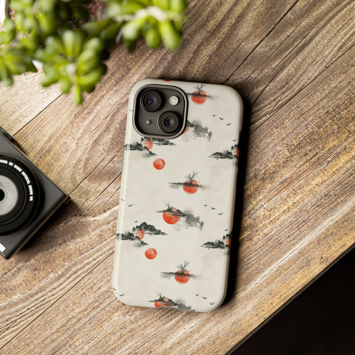 Japanese Pattern Phone Case – Elegant & Timeless Design for Your Phone 502