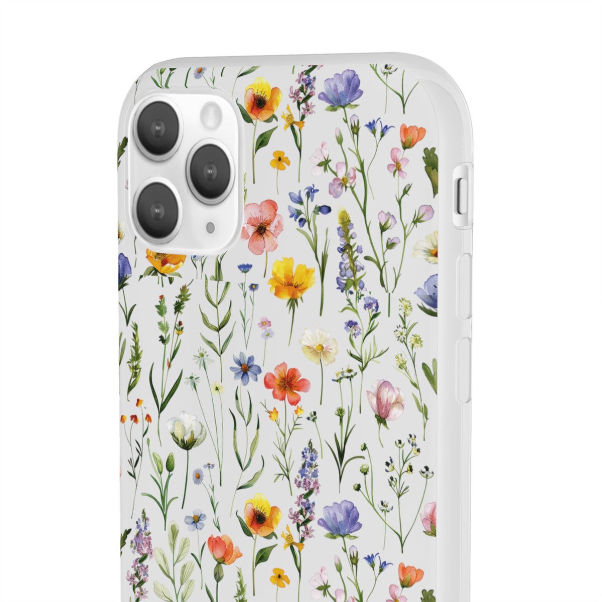 Wildflowers Pattern Phone Case – Embrace Nature with Every Call