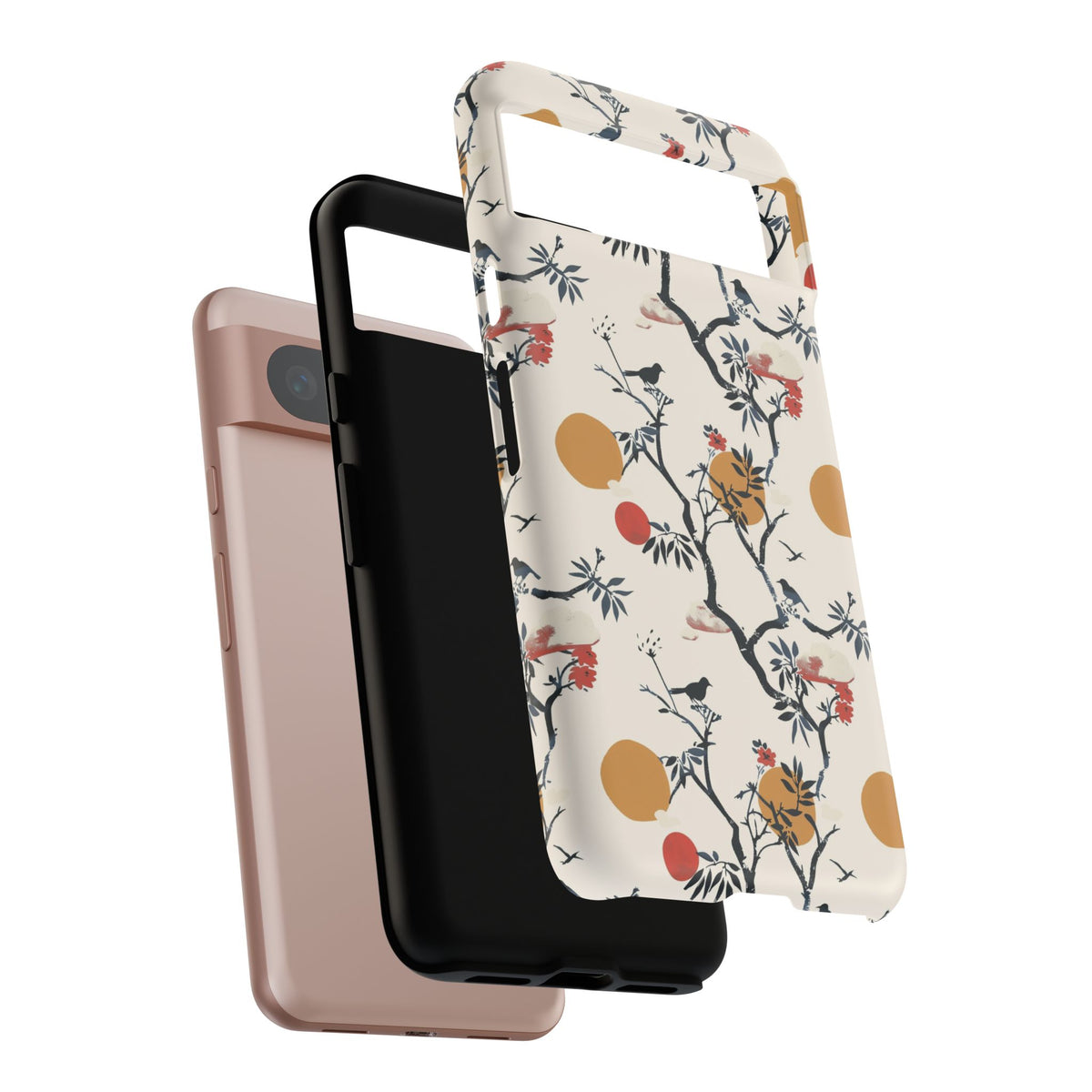 Japanese Pattern Phone Case – Elegant & Timeless Design for Your Phone 054