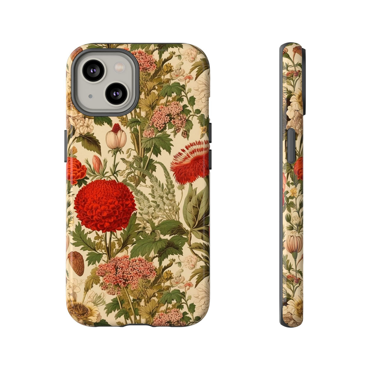 Antique Garden Botanical Phone Case - Vintage Botanical Phone Cover 2