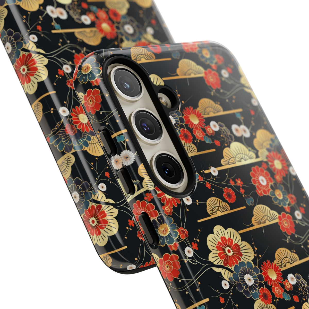 Japanese Pattern Phone Case – Elegant & Timeless Design for Your Phone 063