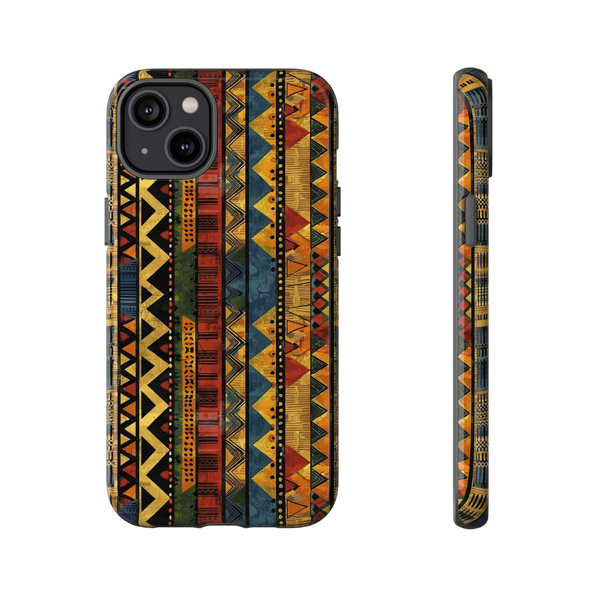 Stylish African Pattern Phone Case – Unique and Vibrant Protection 166