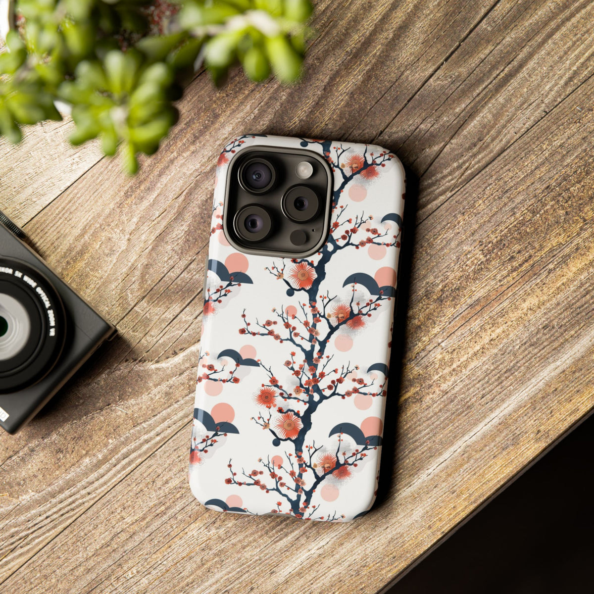 Japanese Pattern Phone Case – Elegant & Timeless Design for Your Phone 029