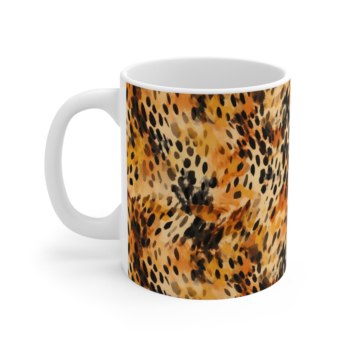 Various Watercolor Design All Over Coffee Mug – Unique Artistic Ceramic Coffee Cup 338