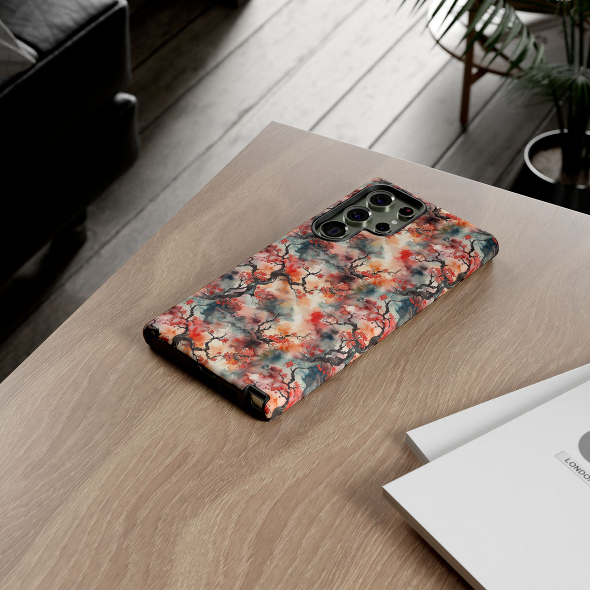 Japanese Pattern Phone Case – Elegant & Timeless Design for Your Phone 020