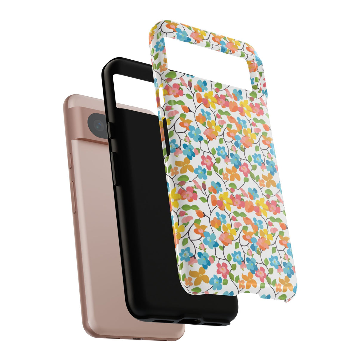 Spring Pattern Phone Case – Fresh & Vibrant Design for Your Phone 407