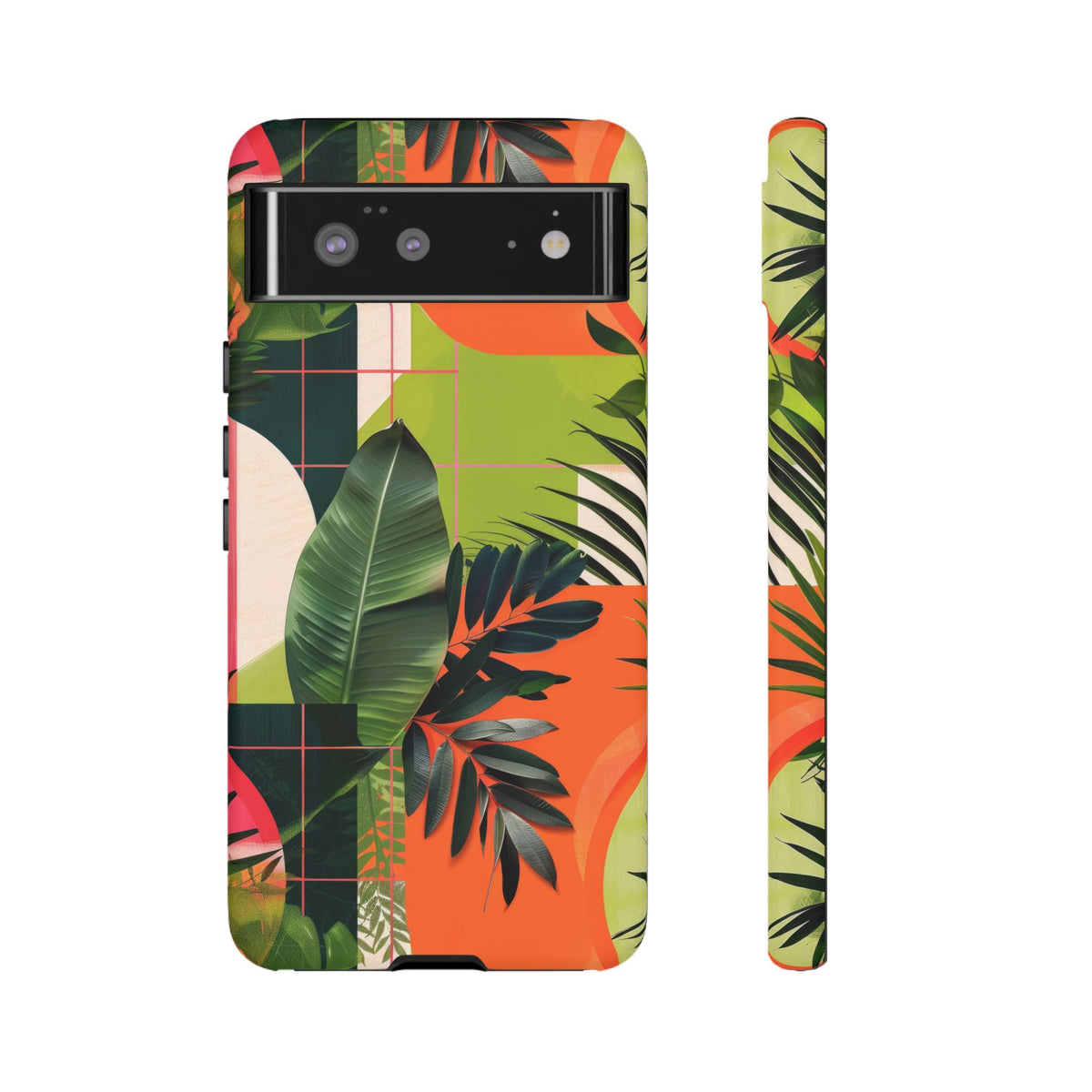 Jungle Collage Phone Case – Vibrant & Durable Nature-Inspired Protection