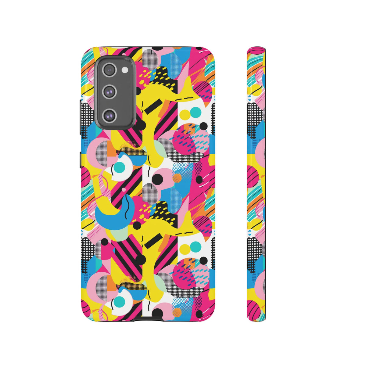 Retro 80s Seamless Phone Case – Vintage Style Meets Modern Protection 091