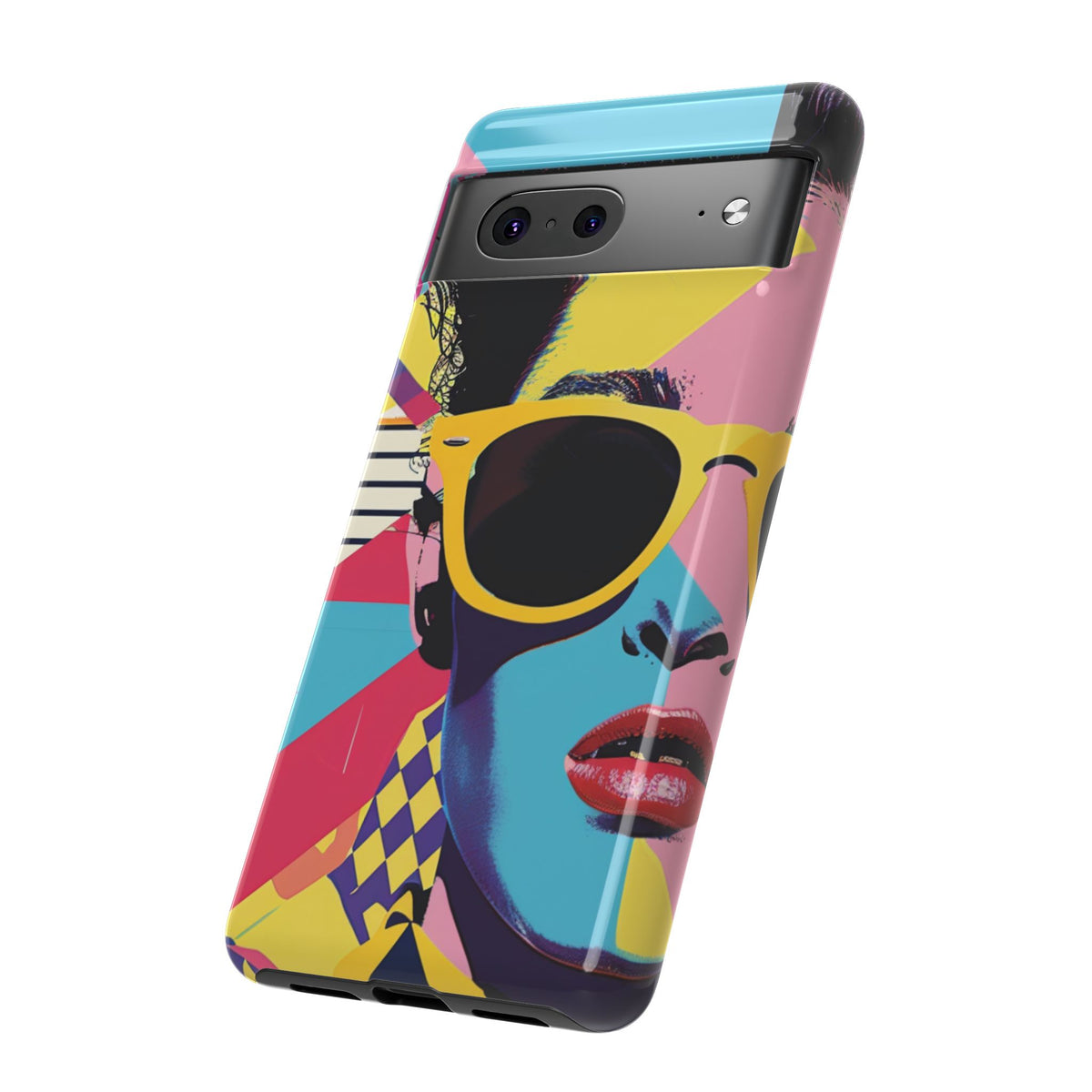 Retro 80s Seamless Phone Case – Vintage Style Meets Modern Protection 7