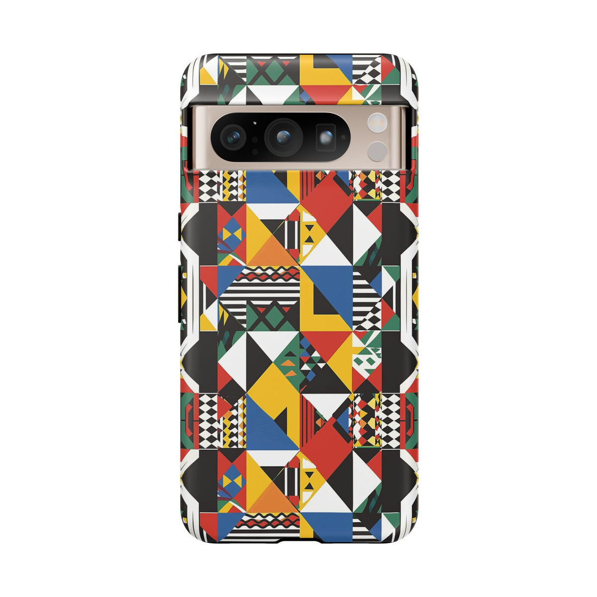 Stylish African Pattern Phone Case – Unique and Vibrant Protection 182