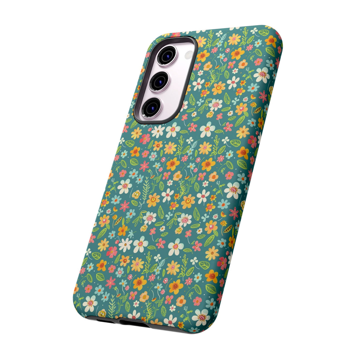 Spring Pattern Phone Case – Fresh & Vibrant Design for Your Phone 416