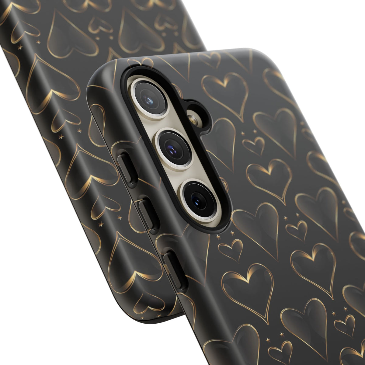 Heart Pattern Phone Case – Stylish & Loving Design for Your Device 362