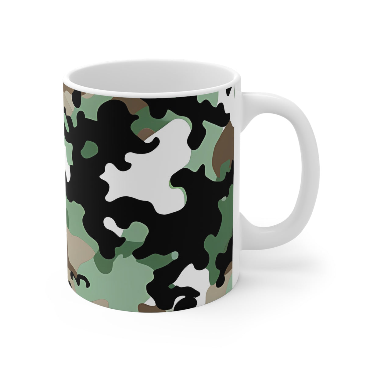 All-Over Camouflage Pattern Coffee Mug 138