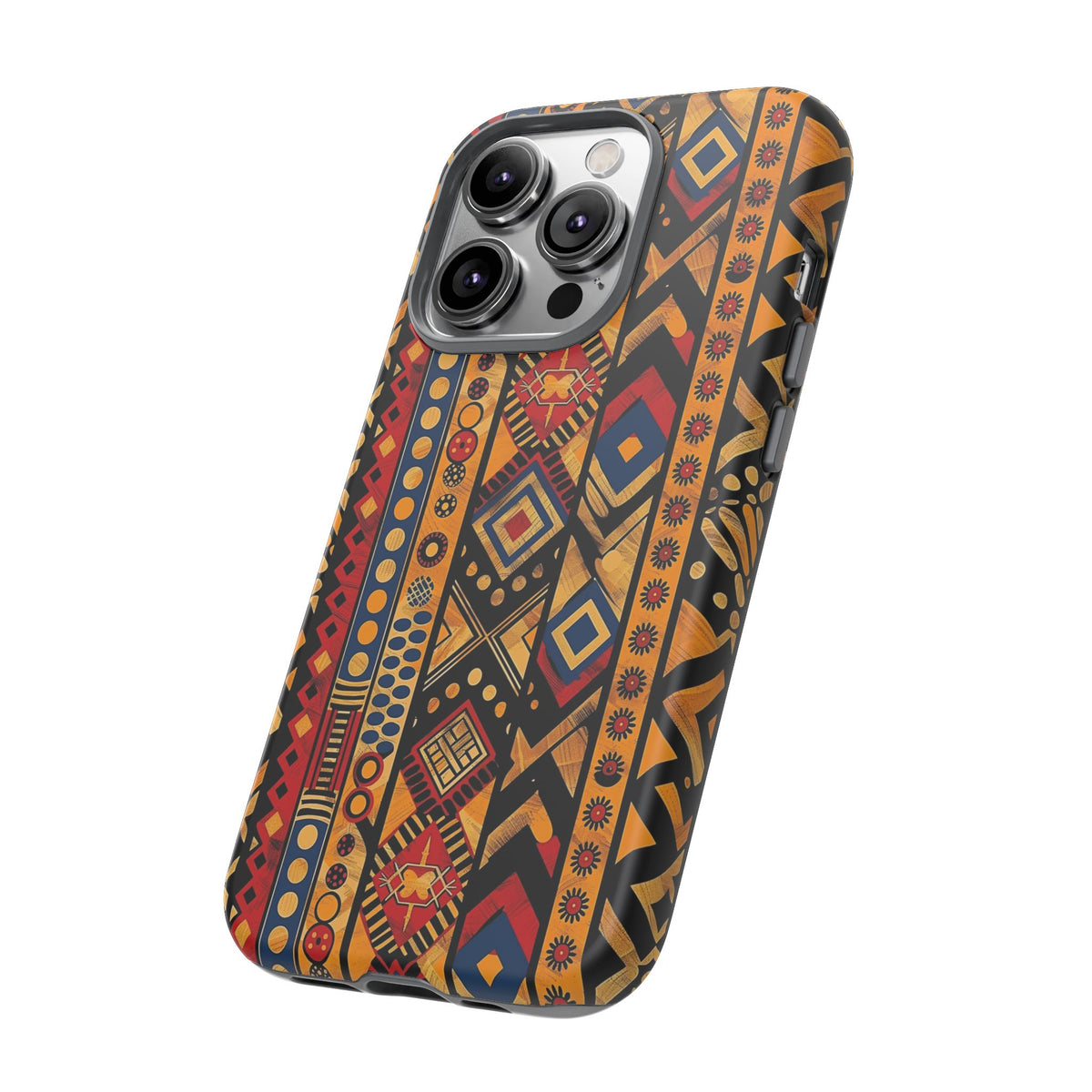 Stylish African Pattern Phone Case – Unique and Vibrant Protection 148