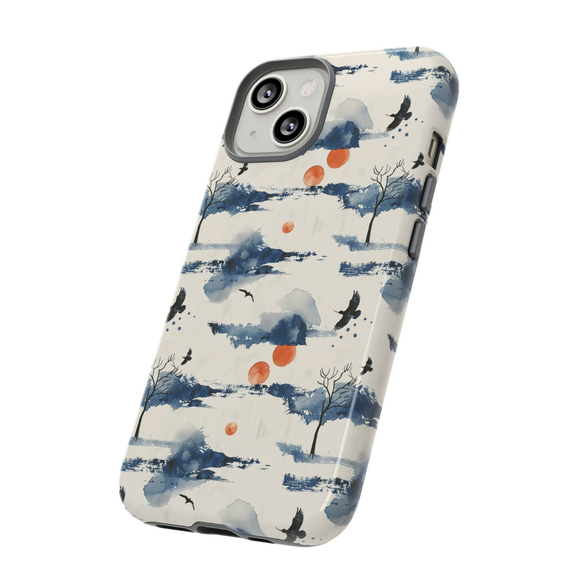 Japanese Pattern Phone Case – Elegant & Timeless Design for Your Phone 030