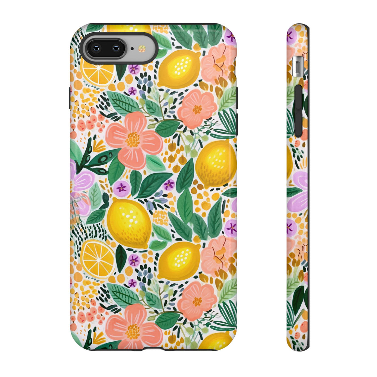 Cute Summer Lemons Phone Case – Refreshing Citrus Design for Your Phone