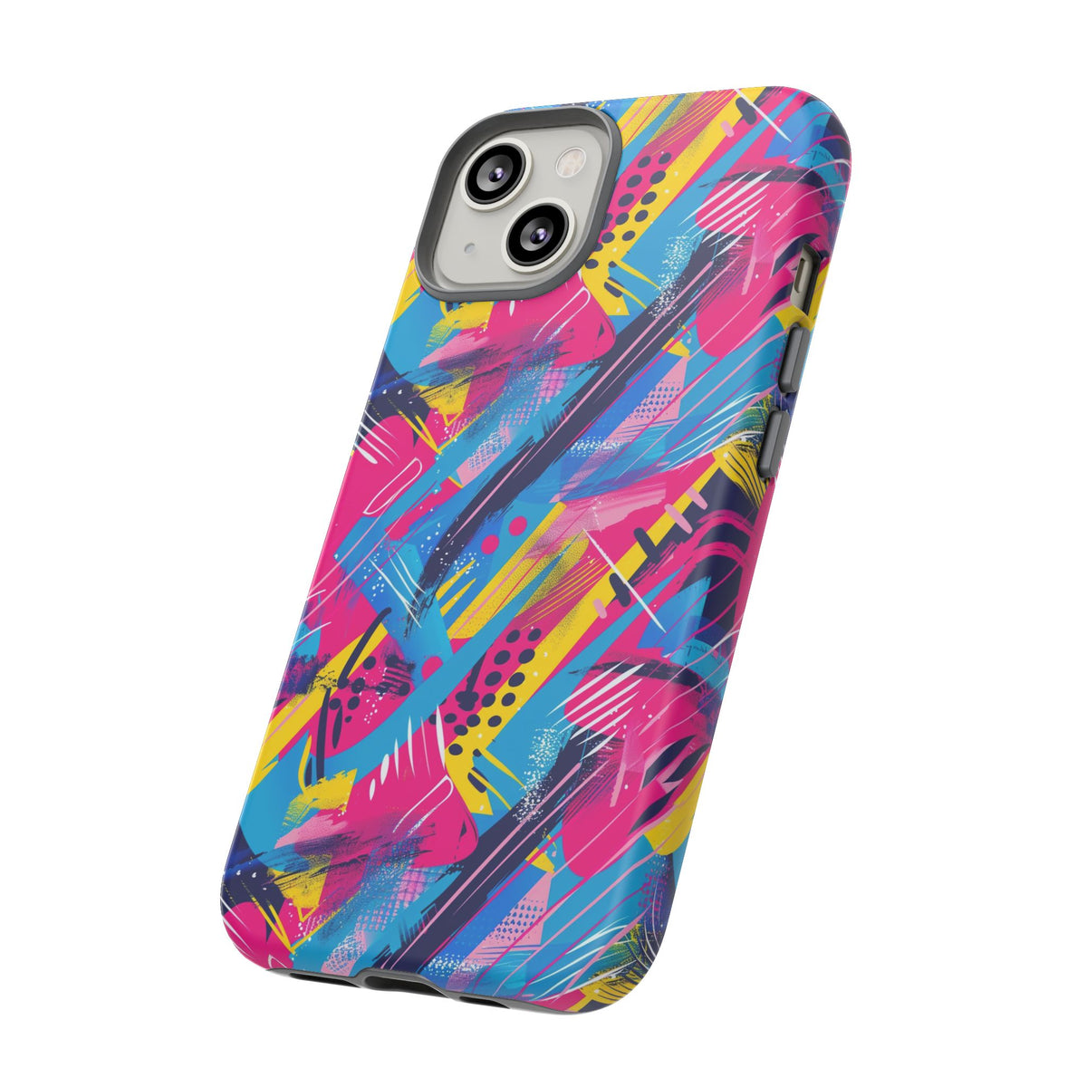 Retro 80s Seamless Phone Case – Vintage Style Meets Modern Protection 103