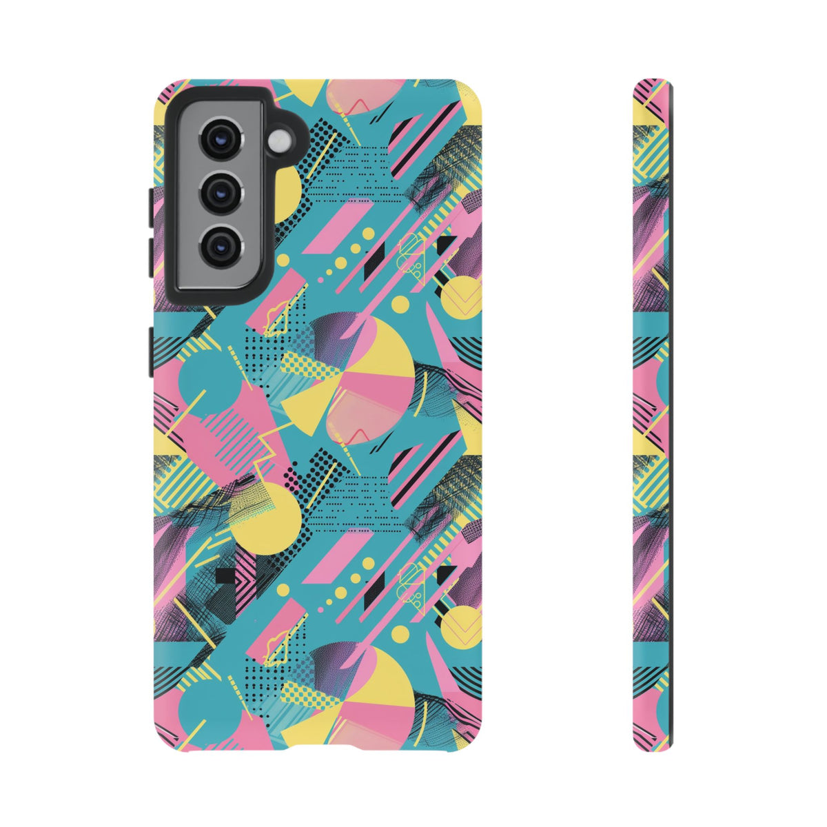 Retro 80s Seamless Phone Case – Vintage Style Meets Modern Protection 083