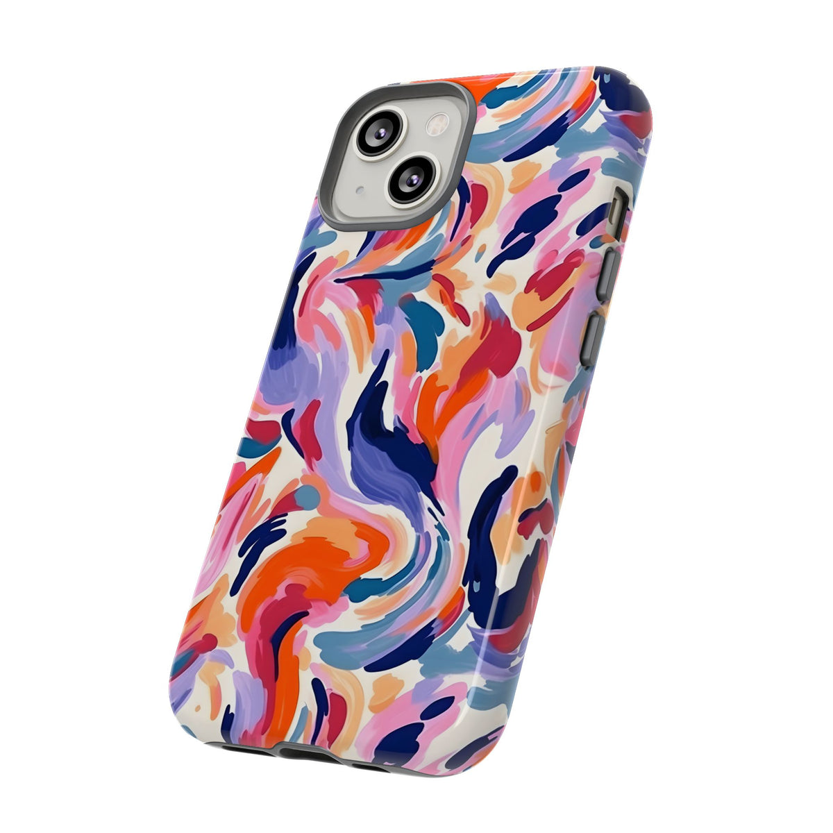 Abstract Painting Design Phone Case – Modern Art-Inspired Phone Cover 3