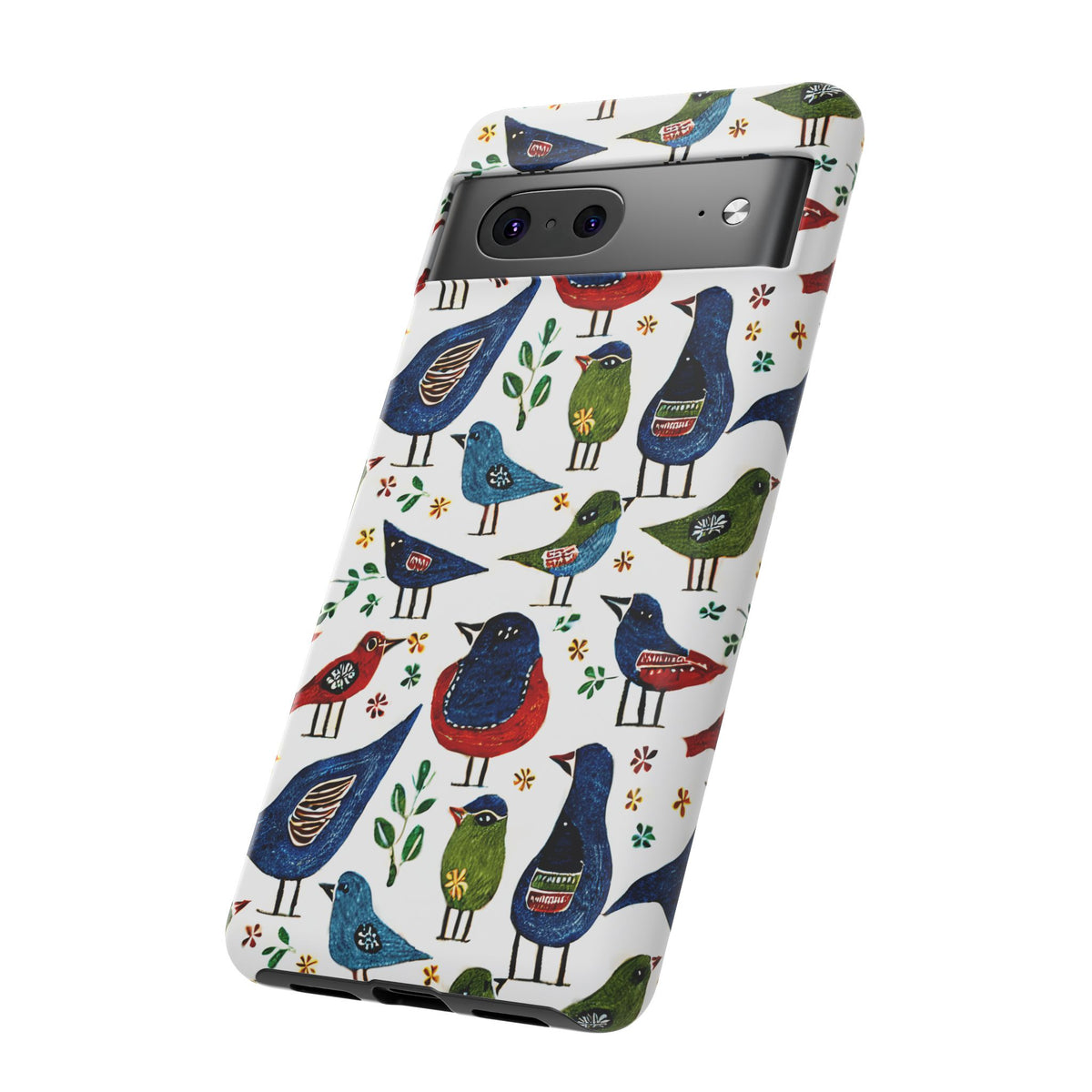 Birds Seamless Pattern Phone Case – Elegant and Timeless Avian Design 12